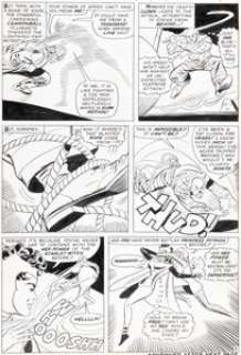 Heck, Don | Don Heck and Wally Wood The Avengers #22 Story Page 8 Original Art (Marvel, 1965).... | Heritage