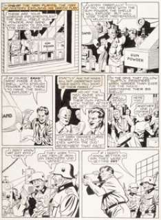 Sherman, Howard - Howard Sherman All-Star Comics #14 Doctor Fate Story Page 4 Original Art (DC, 1942)....