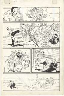 Joe St. Pierre - Valiant - Battle Page! - Rai #2 pg 20 Original Comic Art
