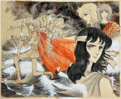 Tomi Hoshikawa Hand-drawn Color Manuscript "Atlantis" | Mandarake (Big Web)