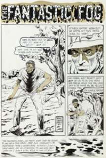 Mike Vosburg "The Fantastic Fog" Complete 8-Page Story Original Art (c. 1970-1980s). (Total: 8 Original Art) | Heritage