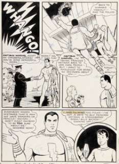 C. C. Beck - Captain Marvel Adventures #5 Story Page 15 Original Art (Fawcett, 1941).