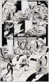 Adam Kubert and Joe Rubinstein Wolverine #85 Story Page 38 Original Art (Marvel, 1994). | Heritage