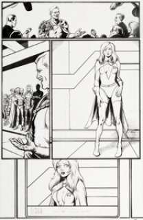 Darick Robertson The Boys #6 Story Page 20 Original Art (DC/WildStorm, 2007).