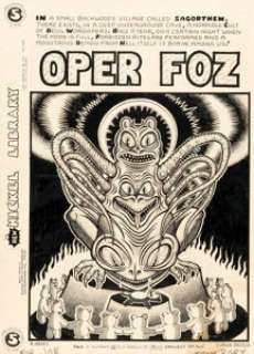 Rory Hayes and Simon Deitch The New Nickel Library #18 Splash Page Original Art (San Francisco Comic Book Co./Eric Fromm, 1970s). | Heritage