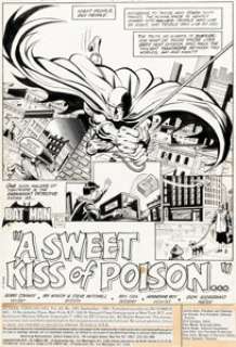 Irv Novick and Steve Mitchell Batman #339 Story Page 1 Original Art (DC, 1981).