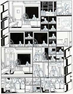 Chris Ware Rusty Brown Story Page Original Art (Fantagraphics, 2002). | Heritage