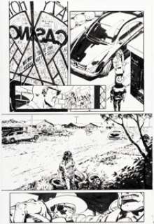 R. M. Guéra Scalped #1 Story Page 17 Original Art (DC, 2007).