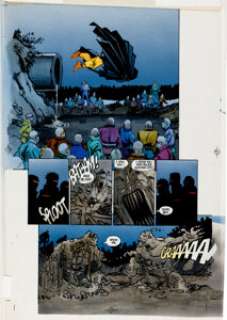 Lynn Varley Batman: The Dark Knight #2 Story Page 42 Production Color Original Art (DC, 1986).