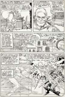 Carmine Infantino and Dennis Jensen The Flash #309 Story Page 11 Original Art (DC, 1982).