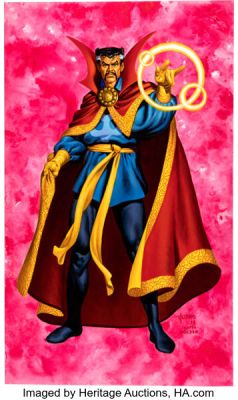 Joe Jusko Doctor Strange #17 Variant Cover Painting Original Art (Marvel, 2016). | Heritage