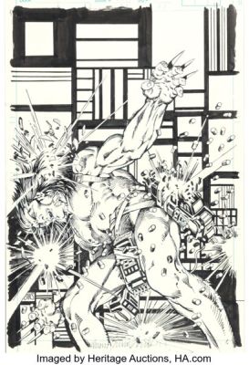 Barry Windsor-Smith Marvel Comics Presents #82 Wolverine / Weapon X Cover Original Art (Marvel, 1991). | Heritage