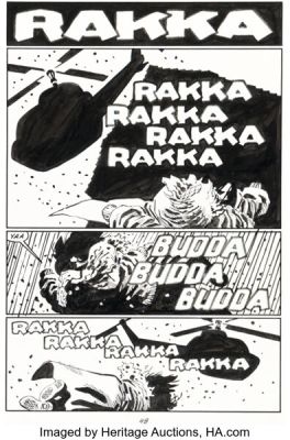 Frank Miller Sin City: Hell and Back #9 Story Page 48 Original Art (Dark Horse, 2000). | Heritage