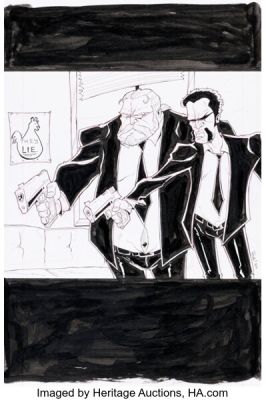 Rob Guillory Chew #13 Cover Original Art (Image, 2010).
