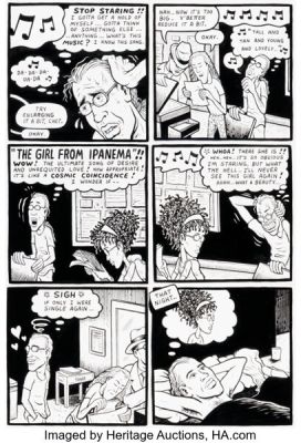 Joe Matt Peepshow #1 Story Page 5 Original Art (Drawn & Quarterly, 1992). | Heritage