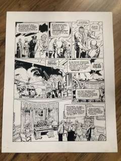 Parras | Parras, Antonio - Planche originale - Le Lièvre de Mars T4 - (1996) | Catawiki