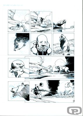 Olivier Vatine | Niourk Volume 1, Page 33 - Original Art by Olivier Vatine | Pulp’s Art