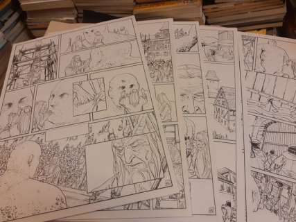 Raimondo, Luca - 9 Original drawing - il cabalista di Praga Tomo n. 2 | Catawiki