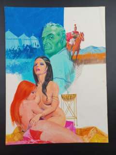 D’Angelico, Pino - 1 Original cover - Messalina - Fino all’Ultimo Sospiro - 1972 | Catawiki