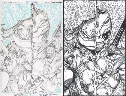 Freddie E. Williams II | Power Rangers TMNT v2Collab w/ Kevin Eastman Issue 311×17 Pencils | Freddie E. Williams II
