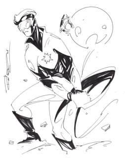 Armando Ramirez | Booster Gold | Modern Comic Art