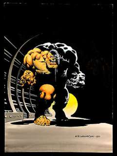 Bernie Wrightson - HEAVY METAL BERNIE WRIGHTSON CONCEPT ART #0 Painting | ComicConnect