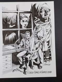 Simeoni, Gigi - 1 Original drawing - Volto Nascosto - Illustrazione Originale per Litografia - Firmata e Datata - 2008 | Catawiki