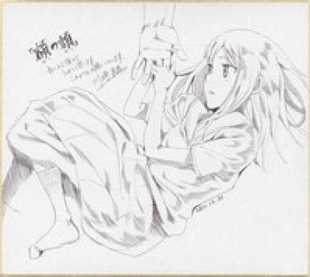 Naotaka Kawasaki’s Hand-Drawn Shikishi, "The Frame of the Frame" | Mandarake (Big Web)