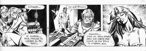 Romero, Enric Badia - 1 Original page - Axa - Original strip #1937 | Catawiki