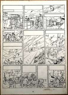 Berserik, Teun - 1 Original page - Blake & Mortimer T25 - La Vallée des Immortels 1 - 2018 | Catawiki