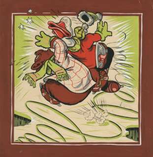 Marten Toonder Studio’s - 1 Original colour drawing - Bommel en Tom Poes - Bommelbode nr. 12 - 1951 | Catawiki