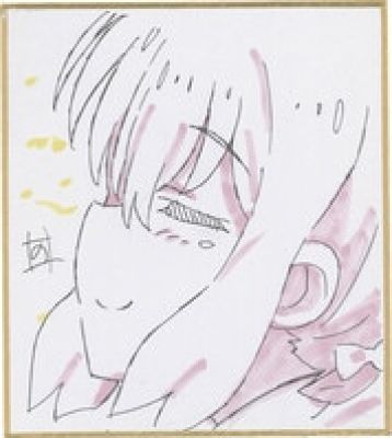 A Small size , Hand-Drawn Color Shikishi by Yuki Nakano featuring " Kuma Kuma Kuma Bear". | Mandarake (Big Web)
