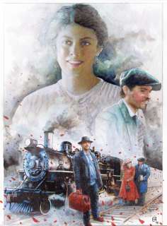 Fabrice Le Hénanff | Modigliani Illustration originale Ã  l’aquarelle représentant | Septimus