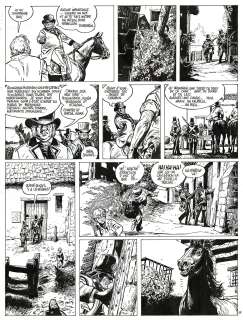 Franz | Lester Cockney, Shamrock Song, planche originale à l’encre de chine. | Septimus