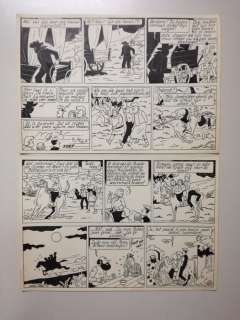 De Moor, Bob - 1 Original page - De Nieuwe avonturen van Tijl Uilenspiegel 4 - De Zwarte ossewagen - 1951 | Catawiki