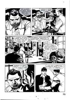 Mari, Nicola - 2 Original page - Dylan Dog Gigante #17 - "La statua di carne" - 2008 | Catawiki