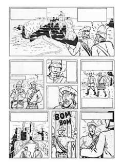 Marniquet, Frédéric - 1 Original page - Scott et Hasting - Projet de la série - 2000