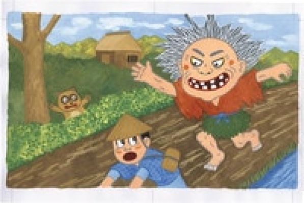 Katsuya Hirose’s hand-drawn color illustration "Japan’s Day 7" | Mandarake (Big Web)