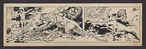 KORAK DAILY STRIPS #0 Strip Art