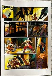 Reculé, Henri - 1 Original colour page - Les Immortels T3 - La Passion selon Nahel - 2002 | Catawiki