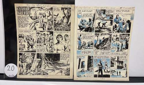 Lot 20 - Pierre LE GUEN et L. BORNERT. « Envoyé Spécial ». 4…