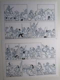 Morjaeu, Luc - 1 Original page - Suske en Wiske - De Vergeten vluchtelingen - 2006 | Catawiki