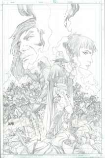 Carlos Pacheco - conan: serpent war #3 cover (conan, dark agnes, solomon kane, moon knight! ) 2019