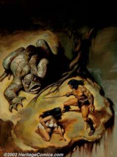 John Buscema - Original Cover Painting for Savage Sword of Conan #40 (Marvel, 1978). Marvel maestro, John Buscema - | Heritage