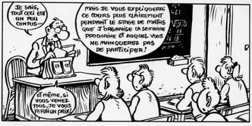 Frank Margerin | l’éducation nationale | De l’art sur la planche