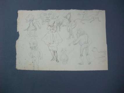 R. Toepffer | Divers Toepffer, crayonné Ã  l’encre recto/verso, 22 x 14 cm, | Geneva Auctions