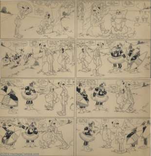 George McManus - Spareribs and Gravy Sunday Comic Strip Original Art (circa 1907). This George McManus "Black - | Heritage