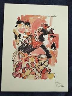 Pratt, Hugo - 1 Offset Print - Corto en Cordoba - 1989 | Catawiki