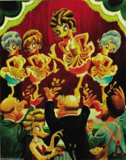 Carl Barks - "Klondike Kate and Troup" Original Painting (1978). This painting is from the late Carl - | Heritage