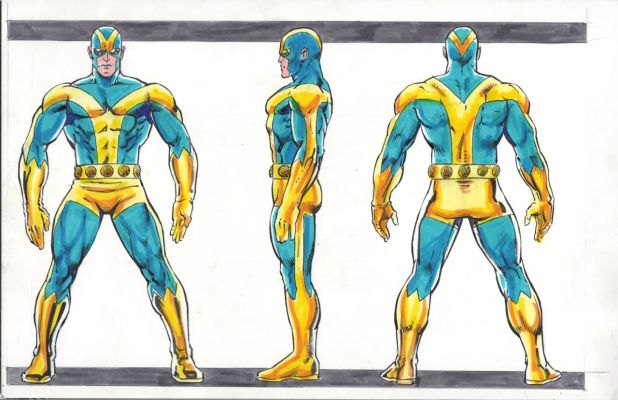 Joe Rubinstein | Goliath Character Sheet Illustration | Joe Rubinstein